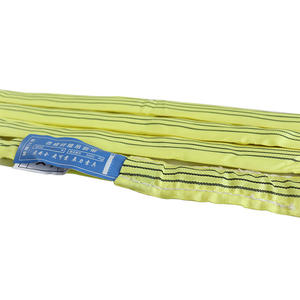 売れ筋1ton-12Tポリエステルリフティングスリングテープポリエステルウェビングスリングラウンドスリング - Product Image 2