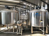 Équipement de brassage de bière et équipement de fermentation de bière de 6000 litres par jour