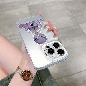 <span class=keywords><strong>เคส</strong></span>โทรศัพท์มือถือกันกระแทก TPU ลายการ์ตูนดีไซน์เนอร์เอเลี่ยน สำหรับรุ่น 7/8/<span class=keywords><strong>XR</strong></span>/XS/<span class=keywords><strong>11</strong></span>/12/13/14/15/16/Plus/Pro/Max - Product Image 3