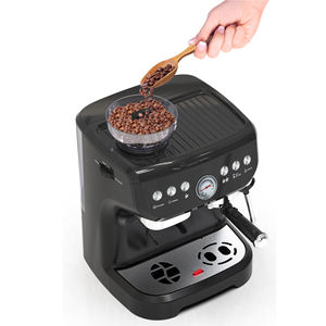 Kahve değirmeni süt buhar Cappuccino değnek ile elektrikli Espresso kahve makinesi makinesi Cappuccino Latte için - Product Image 5