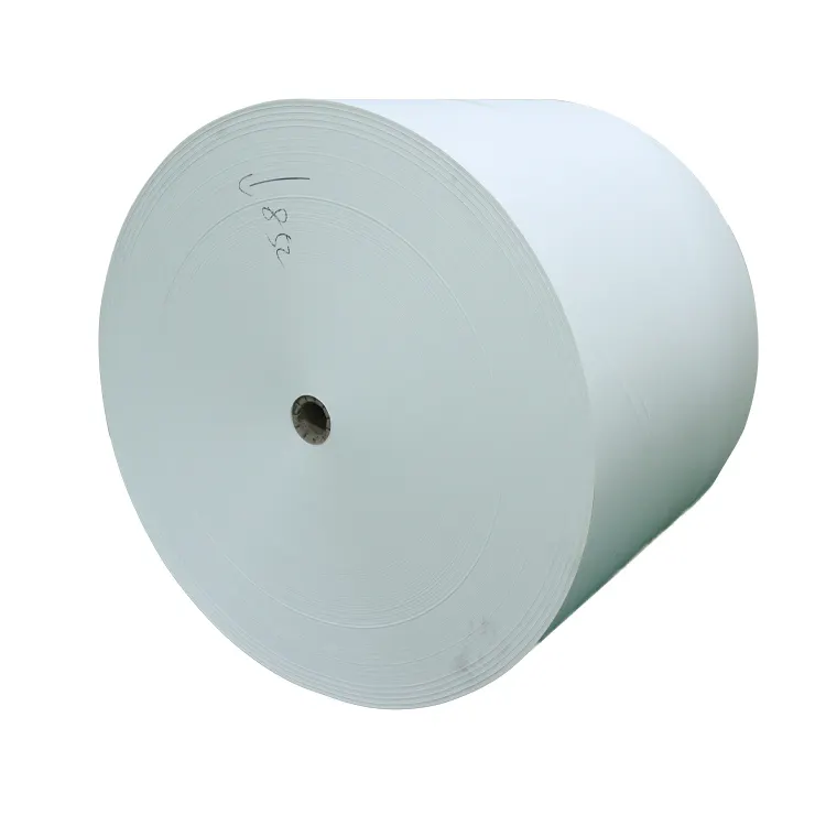 Nhà Máy Giá nguyên liệu 150Gsm đến 350GSM PE tráng giấy cuộn cho cốc cà phê nóng