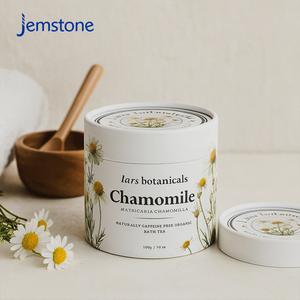 Empaquetado de Tubos de Cartón Kraft Reciclable Personalizado para Alimentos, Infusión de Té Orgánico, Velas de Cera, Empaquetado de Cilindros de Papel para Té - Product Image 5