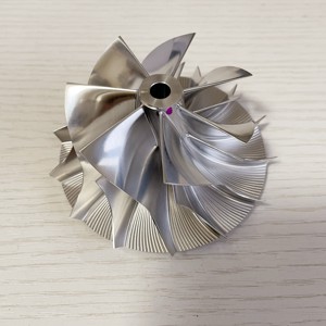 <span class=keywords><strong>K29</strong></span> <span class=keywords><strong>7</strong></span> <span class=keywords><strong>7</strong></span> Blades 67.00/87.00mm Hochleistungs-Turbolader Fräsen/Aluminium 2618/Billet-Kompressor rad - Product Image 2