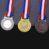 Prix d'usine, trophées et médailles de pièces anciennes, métal gravé, or, argent, bronze personnalisés, une médaille avec ruban