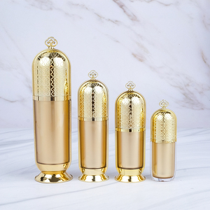 En stock <span class=keywords><strong>5g</strong></span> 10g 30g petit pot de crème en plastique acrylique pour les soins de la peau emballage en plastique crème avec couvercle en or pot de crème personnalisé avec couvercle - Product Image 3