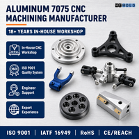 Pièces usinées CNC en aluminium 7075 sur mesure avec services de fraisage et de tournage