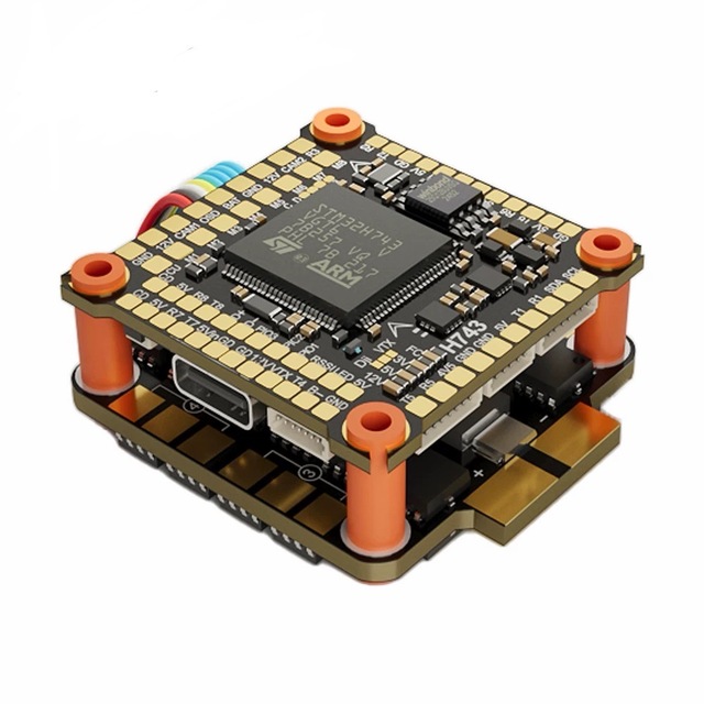 DAKEFPV H743 FC Flight Stack 6S 55A 8S 60A ESC STM32H743 Support Betaflight Ardupilot RC FPV Racing Drone 5inch Plastic Metal