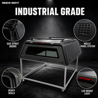 Capot de benne en aluminium avec porte-bagages pour Hilux Revo 2015-2023 / T6 / T8