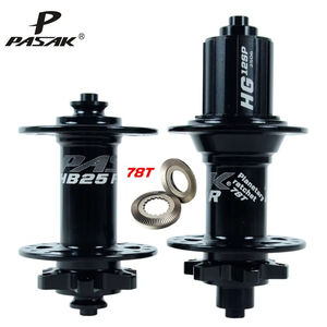 Moyeu arrière <span class=keywords><strong>vtt</strong></span> PASAK 32 trous en alliage d'aluminium à travers le moyeu <span class=keywords><strong>Boost</strong></span> 78-T <span class=keywords><strong>roue</strong></span> à cliquet HG/MS Six cliquets frein à disque <span class=keywords><strong>VTT</strong></span> moyeu QR - Product Image 2