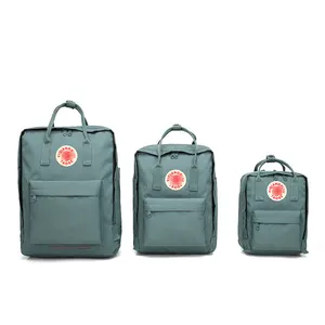 V254 şık kare naylon su geçirmez mochilas cuadradas okul polyester sırt çantası bayanlar sırt çantası kızlar mini seyahat sırt çantası