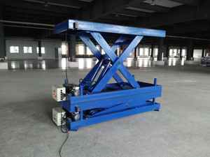 Hidrolik Manual Roller atas meja angkat gunting - Product Image 5