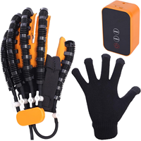 Nouveau gant de robot de rééducation en plastique léger avec fermeture à crochet et boucle pour la physiothérapie des mains
