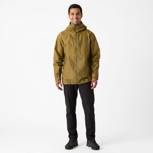 Chaqueta de lluvia impermeable para hombre, cortavientos ligero para exteriores, abrigo de lluvia para senderismo, viajes, lluvia, chaquetas para hombre - Product Image 1
