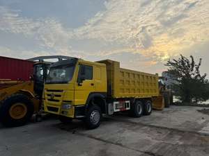 Camión Volquete Usado SINOTRUK HOWO 375HP 6×4 – Carga Útil de 25 Toneladas, Caja de 20m³, Bajo Kilometraje, Listo para Exportación - Product Image 6