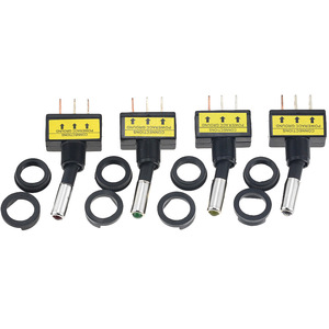 สวิตช์แบบโยก Asw 15d พร้อมไฟ LED สำหรับดัดแปลงรถยนต์ สวิตช์แบบโยก หน้าสัมผัสทองแดง ตัวเรือนกันไฟ กันฝุ่น - Product Image 2