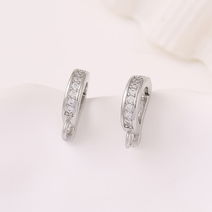 ตัวล็อคจี้หยกและมุกชุบทอง 14K แบบทำมือ DIY รุ่น B71 (ประดับเพชรซิร์คอนแบบไมโครเซ็ต) - Product Image 4