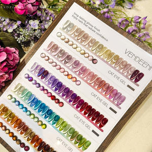Hersteller OEM/ODM 50-Farben Cat Eye LED UV-Gel-Nagellack, Ungiftig, Langanhaltend, Glitzernd, TPO-Frei, 15ml Cat Eye für den Salongebrauch - Product Image 2