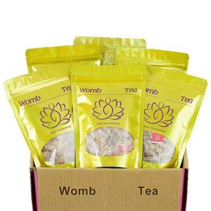 Té para el Útero Caliente de Marca Privada Chinaherbs para la Menstruación Irregular, Bienestar, Té Yoni, Té Saborizante para la Limpieza del Útero Femenino - Product Image 1