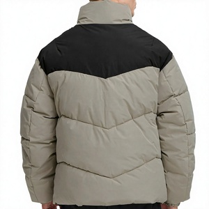 Custom Manufacturer Polyester Nylon Water-resistance Light <b>Weight</b> Men Puffer Jacket is now available for sale - Product Image 6