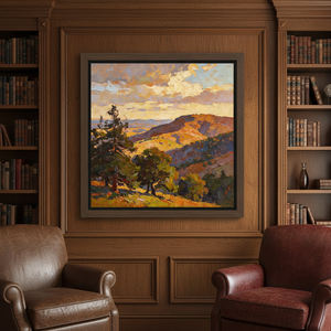 Peinture murale suspendue dessinée à la main pour salon, décoration murale de fond de canapé, peinture abstraite texturée pour sol - Product Image 6