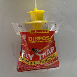 Уличная очень эффективная подвесная большая сумка для ловли мух, ловушка для ловли мух, Одноразовые Сумки Для ловушек мух насекомых - Product Image 6