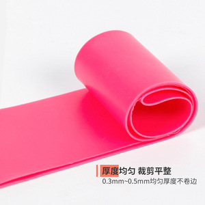 SINPORUING Ensemble de bandes de résistance 5 pièces en TPE, élastiques pour entraînement à domicile, mise en forme des jambes et des fessiers, exercices de yoga - Product Image 4