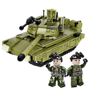 Tanque <span class=keywords><strong>de</strong></span> <span class=keywords><strong>guerra</strong></span> mundial PANDAS, modelo militar DIY, tanque del ejército, juego <span class=keywords><strong>de</strong></span> soldado, juego <span class=keywords><strong>de</strong></span> artillería, vehículo blindado, bloque <span class=keywords><strong>de</strong></span> construcción hecho <span class=keywords><strong>de</strong></span> plástico - Product Image 1
