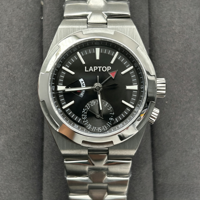 Montre mécanique de luxe pour homme, marque haut de gamme, acier inoxydable de haute qualité, cristal saphir, affichage de la date, aiguilles lumineuses