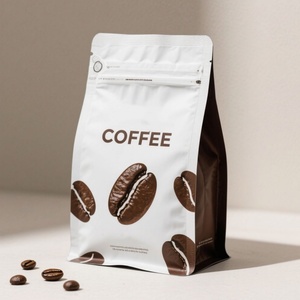 Bolsas de Café Personalizadas de 12oz/16oz con Cierre Metálico y Válvula de Desgasificación, Gran Venta - Product Image 1