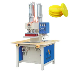 Hot Press Cutting Powder Puff Welding Machine