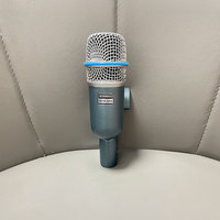 Microphone dynamique Beta56A à directivité cardioïde pour caisse claire, toms, grosse caisse, instruments en cuivre, usage domestique, scène et live