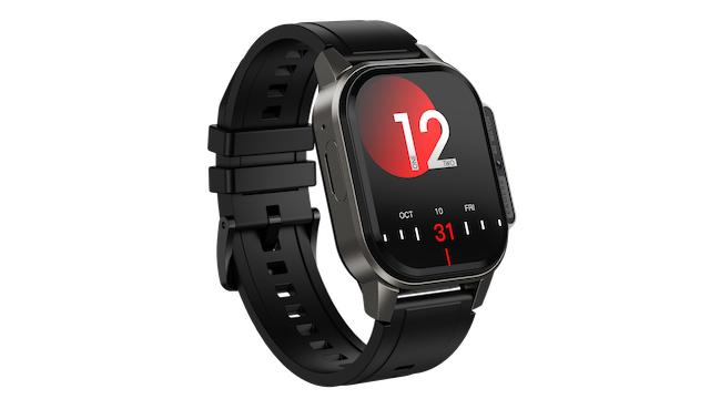 Noir + bracelet en silicone