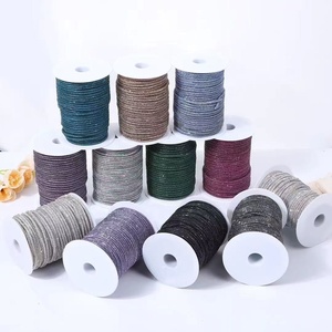 <span class=keywords><strong>Aquarelle</strong></span> ronde paillettes corde 4mm 6mm cristal décoratif chaussure dentelle bricolage cordon verre matériel avec <span class=keywords><strong>Motif</strong></span> Style pour chaussures accessoires - Product Image 3