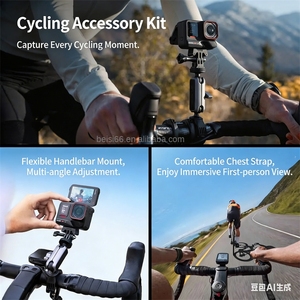 Paquete de Cámara de Acción <span class=keywords><strong>Insta</strong></span> <span class=keywords><strong>360</strong></span> Ace <span class=keywords><strong>Pro</strong></span> <span class=keywords><strong>2</strong></span> con Kit de Accesorios para Ciclismo, Edición con IA, Cámara Deportiva para Vlogs, 8K, Pantalla de <span class=keywords><strong>2</strong></span>.3 Pulgadas, Resistente al Agua - Product Image 3