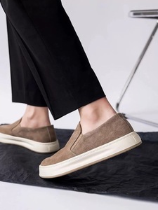 <span class=keywords><strong>Scarpe</strong></span> da <span class=keywords><strong>Uomo</strong></span> Personalizzate con Logo del Produttore, Suola Spessa in Camoscio Vegano, Mocassini Trendy Taglia 44 Europea - Product Image 2