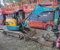 Excavadoras usadas Kubota U17 con alta eficiencia y transmisión hidráulica se venden bien en Liby