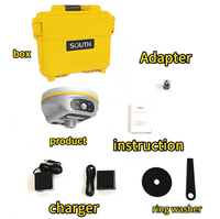 Instrumento de Topografía SOUTH RTK con GPS/Galileo/GLONASS, Navegación Inercial, Posicionamiento, Clasificación IP68, Funcionamiento en -45~75°C