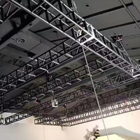 Sistema de Truss para Cabina de DJ de 290*290 mm, Truss de Aluminio Resistente y Seguro para Exteriores, Exhibiciones, Bodas, Conciertos y Eventos
