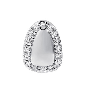 A Single Outer <b>Ring</b> Diamond-inlaid Hip-hop Braces Trendy Accessories <b>Cross</b>-border Explosion - Product Image 5