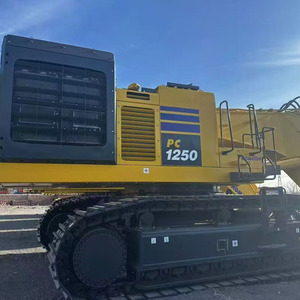 Excavadora de cadenas Komatsu PC1250 de segunda mano, máquina de movimiento de tierras de servicio pesado, modelo 2020, 120 toneladas, cucharón de 7m, caja de cambios - Product Image 5
