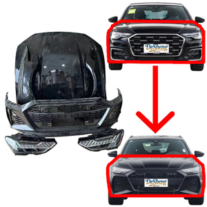 Qualité supérieure : pour Audi A6, kit de mise à niveau RS6 Facelift, pare-chocs avant, phares LED, calandre, service après-<span class=keywords><strong>vente</strong></span>, installation facile - Product Image 1