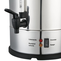 Chaudière à eau chaude électrique 25L 304ss pour la cuisine de l'hôtel, la restauration commerciale en acier inoxydable