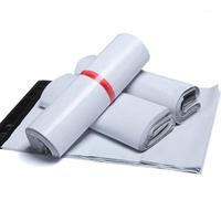 Lot de 50 enveloppes de courrier bleu, sacs d'expédition, sacs de courrier, enveloppe auto-adhésive, pochette en plastique
