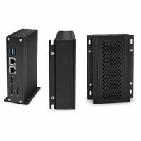 Boîtier PC embarqué robuste sans ventilateur pour commande CNC, double LAN, SIM, RS232, RS485, avec fixation