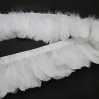 En vrac 8-12 cm Plumes D'oie Garnitures et Franges en Différentes Couleurs Avec Teint pour la Fête De Mariage Artisanat Vêtements Festival Décorations