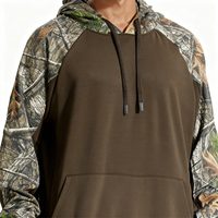 Sweat à capuche de chasse en molleton mélangé coton pour l'hiver, imperméable, qualité super fantastique, vêtement décontracté pour la chasse