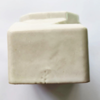 Prise rectangulaire, prise en porcelaine à trois broches, prise de courant