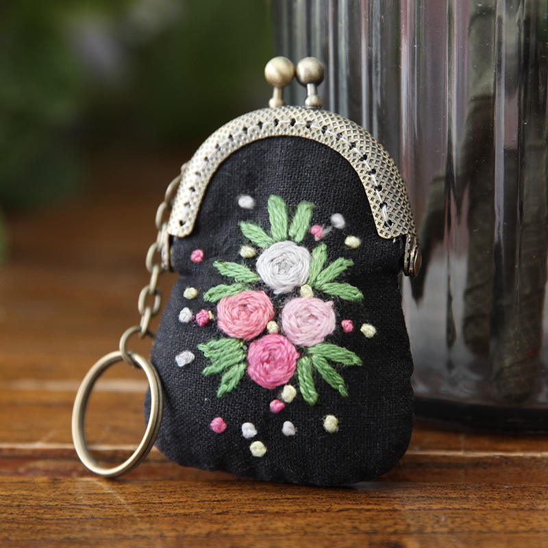 Kit de broderie DIY pour sac à main