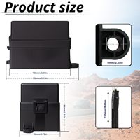 Kit de Caja de Fusibles y Relés Precableada de 12V y 9 Vías con 3 Relés de 4 Pines de 40A y 9 Fusibles ATC/ATO para Autocaravanas y Casas Rodantes
