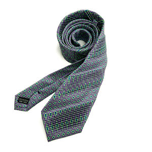 เนคไทลายดอกไม้สำหรับผู้ชายเนคไทหรูหราสำหรับผู้ชายเนคไทลายเหรียญโพลีเอสเตอร์ผูกพิมพ์ลายแบบออกแบบได้ตามต้องการแบบ3D - Product Image 4